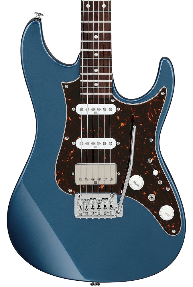 Ibanez AZ2204N-PBM Prestige Electric Guitar in Prussian Blue Metallic