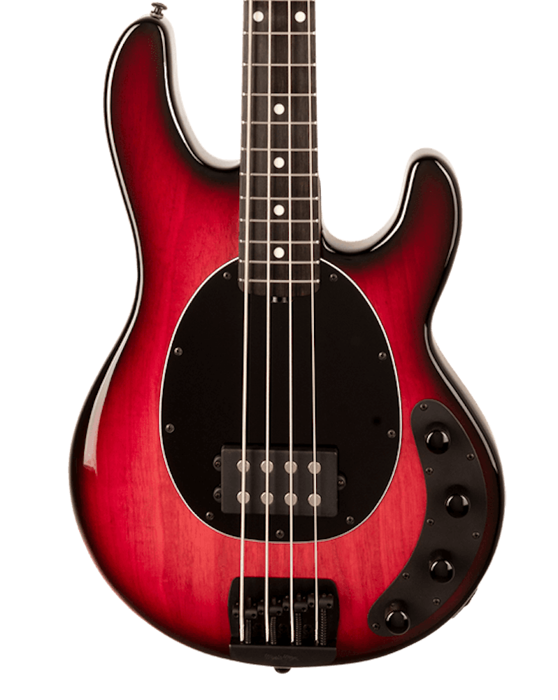 Music Man StingRay Special 4-string bass in Rasberry Burst