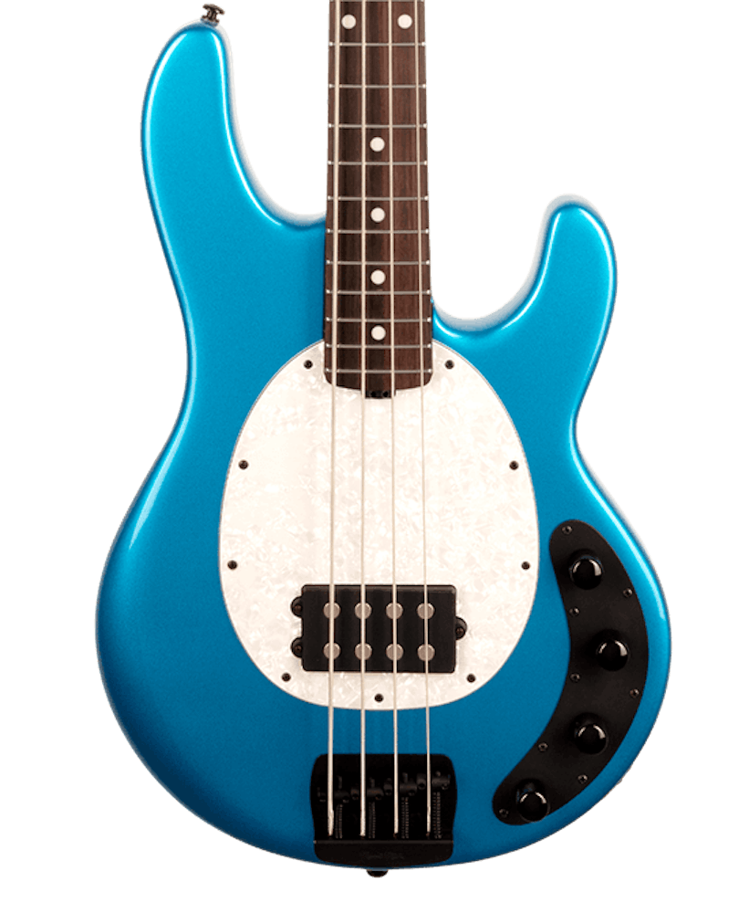 Music Man StingRay Special 4-string bass in Speed Blue