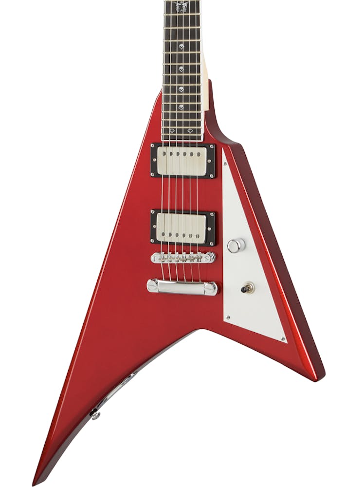 B Stock : Kramer Charlie Parra Signature Vanguard Electric Guitar in Candy Apple Red