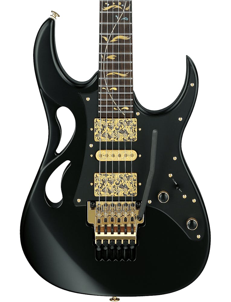 Ibanez Steve Vai Signature PIA Guitar in Onyx Black