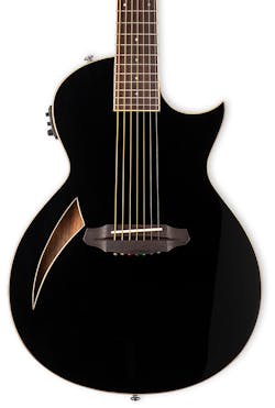 ESP LTD TL-7 7-String Acoustic Guitar in Black