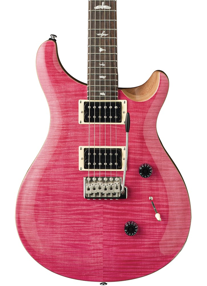 PRS SE Custom 24 Electric Guitar in Bonnie Pink