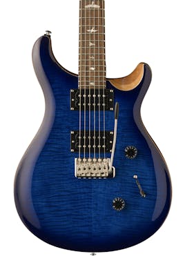 PRS SE Custom 24 Electric Guitar in Faded Blue Burst
