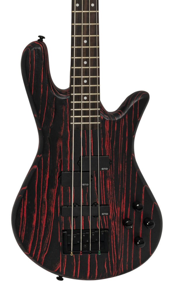 Spector NS Pulse 4 4-String Bass in Cinder Red