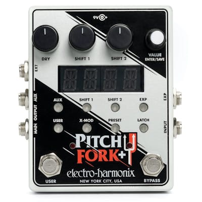 Electro-Harmonix Pitch Fork+ Polyphonic Pitch Shifter Pedal