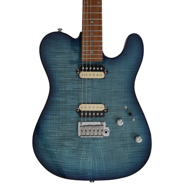 Sire Larry Carlton T7 FM Electric Guitar in Transparent Blue