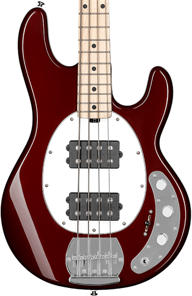 Sterling By Music Man StingRay Ray4HH in Candy Apple Red