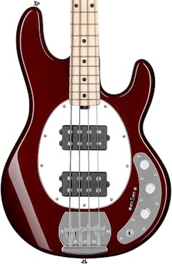 Sterling By Music Man StingRay Ray4HH in Candy Apple Red