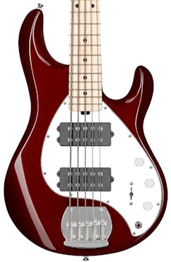 Sterling By Music Man StingRay Ray5HH in Candy Apple Red