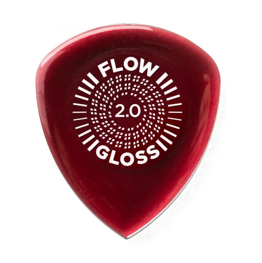 Dunlop Picks Flow Gloss 2.00mm Bag of 12