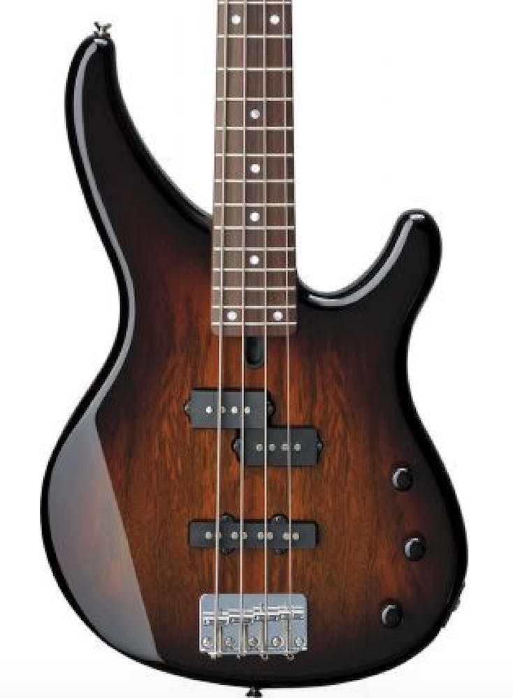 Yamaha RBX174 4 String Bass in Tobacco Brown Sunburst