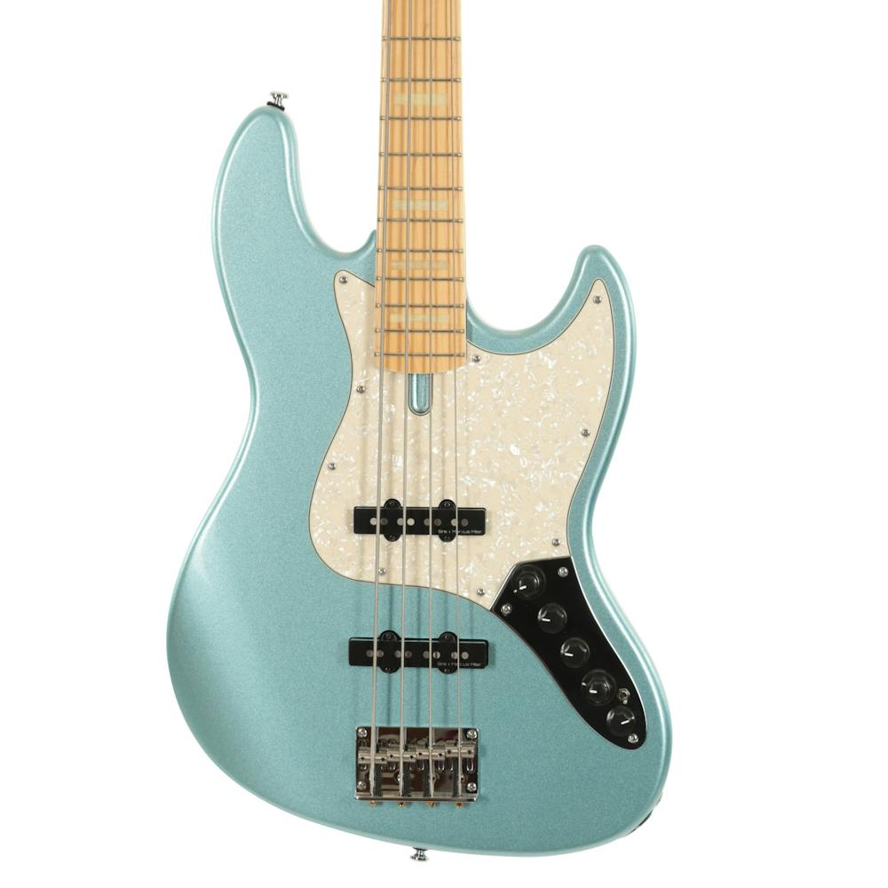 Sire Marcus Miller V7 2nd Generation Swamp Ash 4-String Bass Guitar in Lake Placid Blue