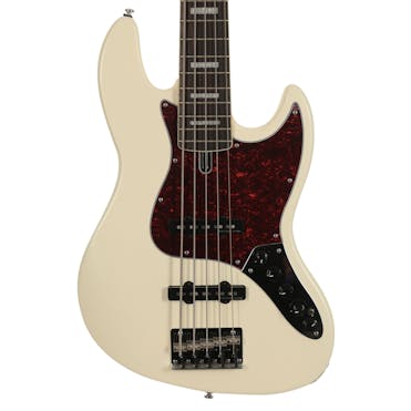 Sire Marcus Miller V7 2nd Generation Alder 5-String Bass Guitar in Antique White