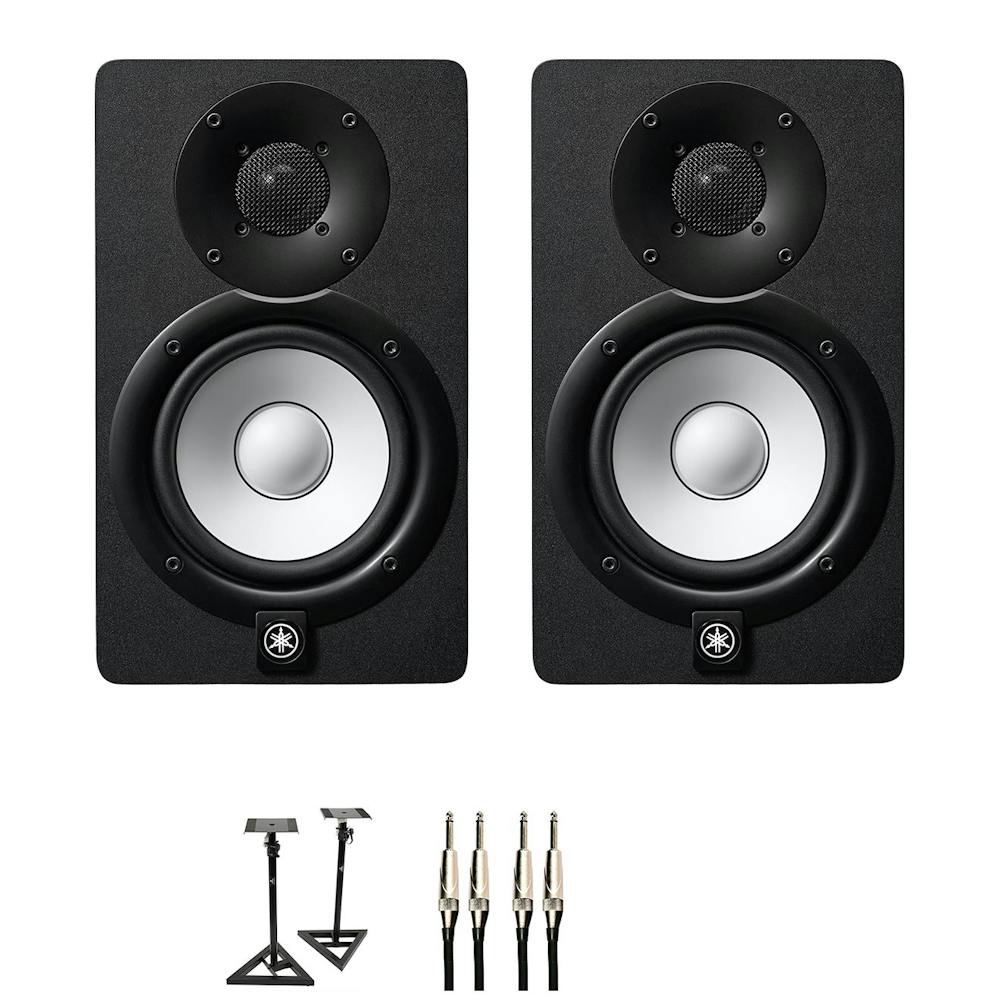 Yamaha HS5 Powered Monitor Bundle with Speaker Stands