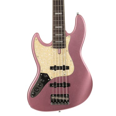 Sire Marcus Miller V7 2nd Generation Alder 5-String Left Handed Bass Guitar in Burgundy