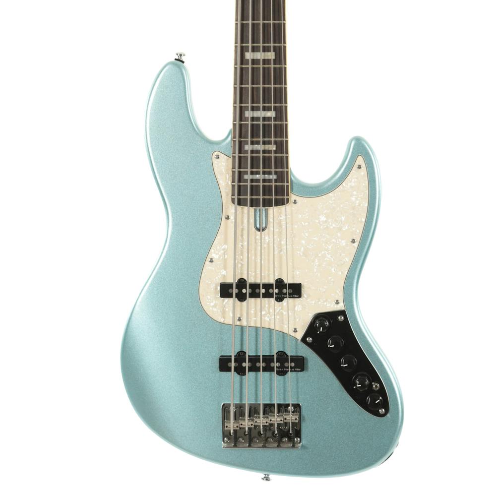 Sire Marcus Miller V7 2nd Generation Alder 5-String Bass Guitar in Lake Placid Blue