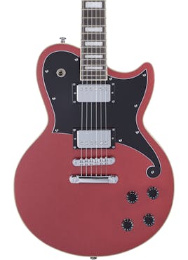 D'Angelico Premier Atlantic Electric Guitar in Oxblood Red