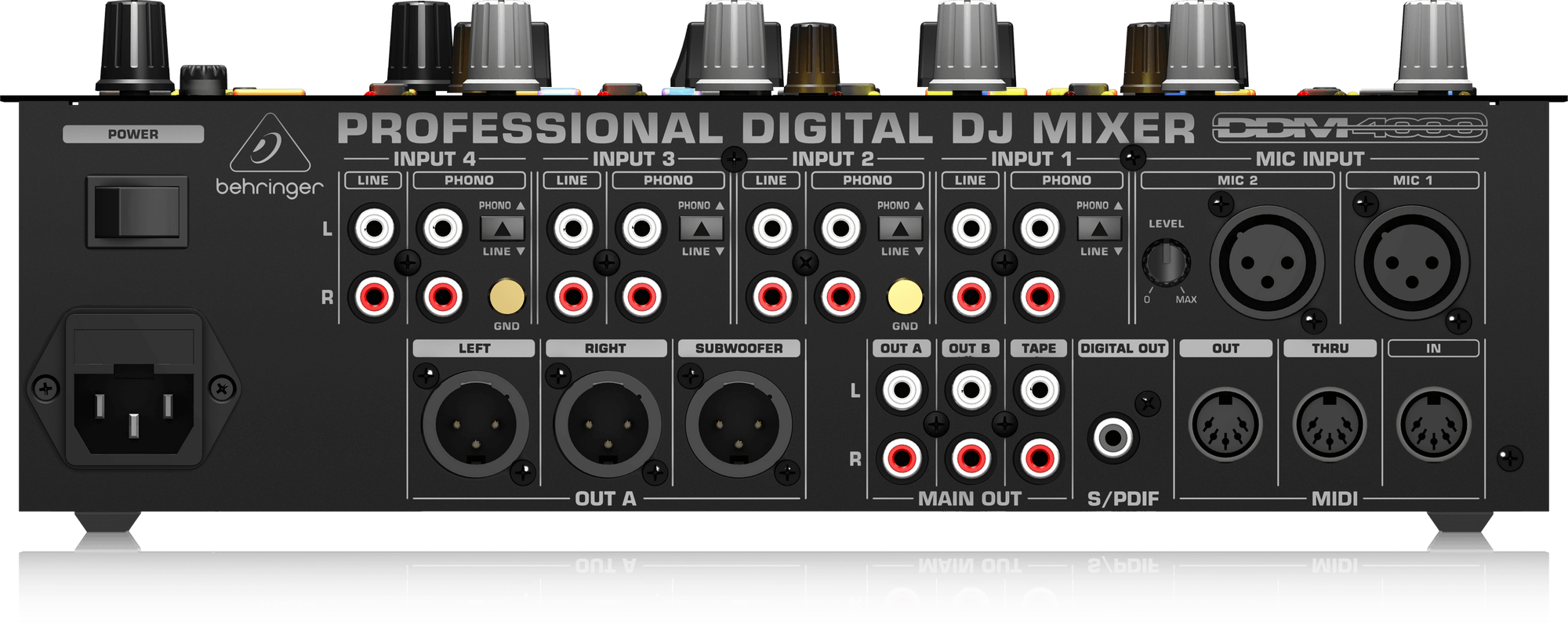 Behringer DDM4000 5-Channel Digital DJ Mixer - Andertons Music Co.