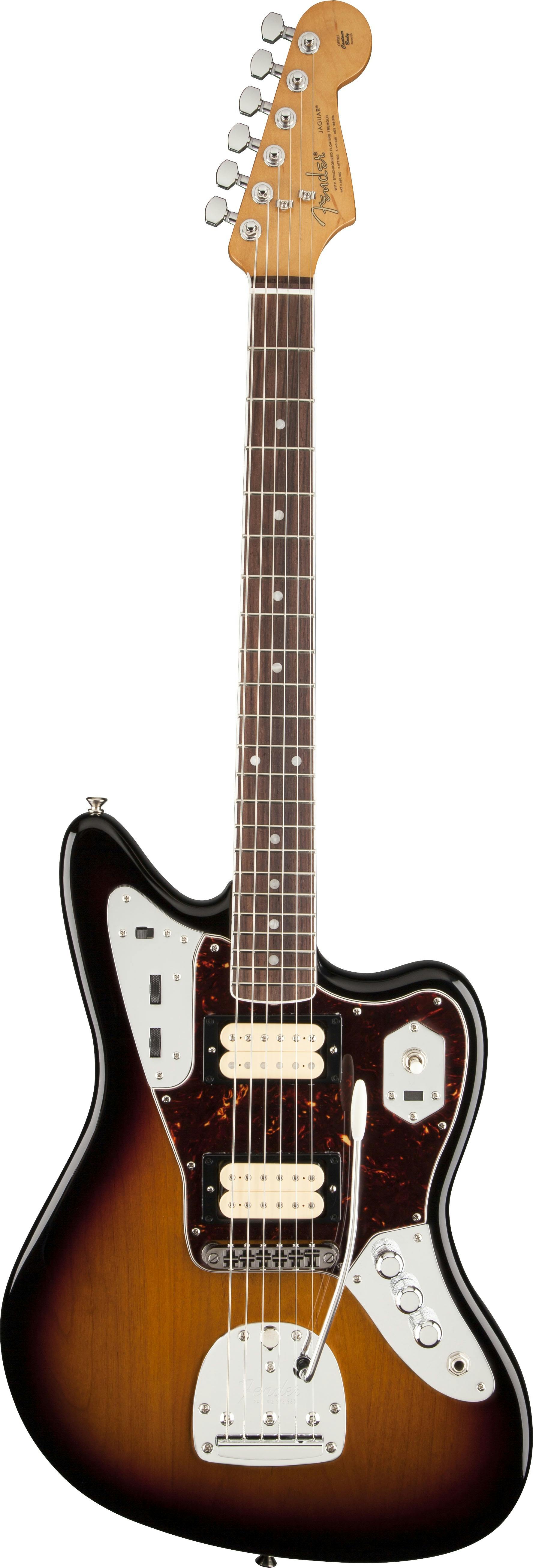 Fender Kurt Cobain Jaguar NOS in 3 Tone Sunburst - Andertons Music Co.