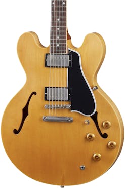Gibson Custom Shop Murphy Lab 1959 ES-335 Reissue Ultra Light Aged Semi Hollow Electric Guitar in Vintage Natural