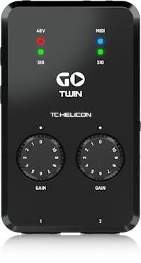 TC Helicon GO TWIN Mobile Device interface