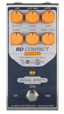 Origin Effects RD Compact Hot Rod Overdrive Pedal