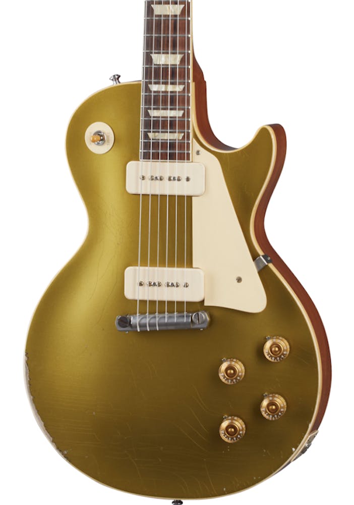 Gibson Custom Shop Murphy Lab 1954 Les Paul Goldtop Reissue Heavy Aged in Double Gold
