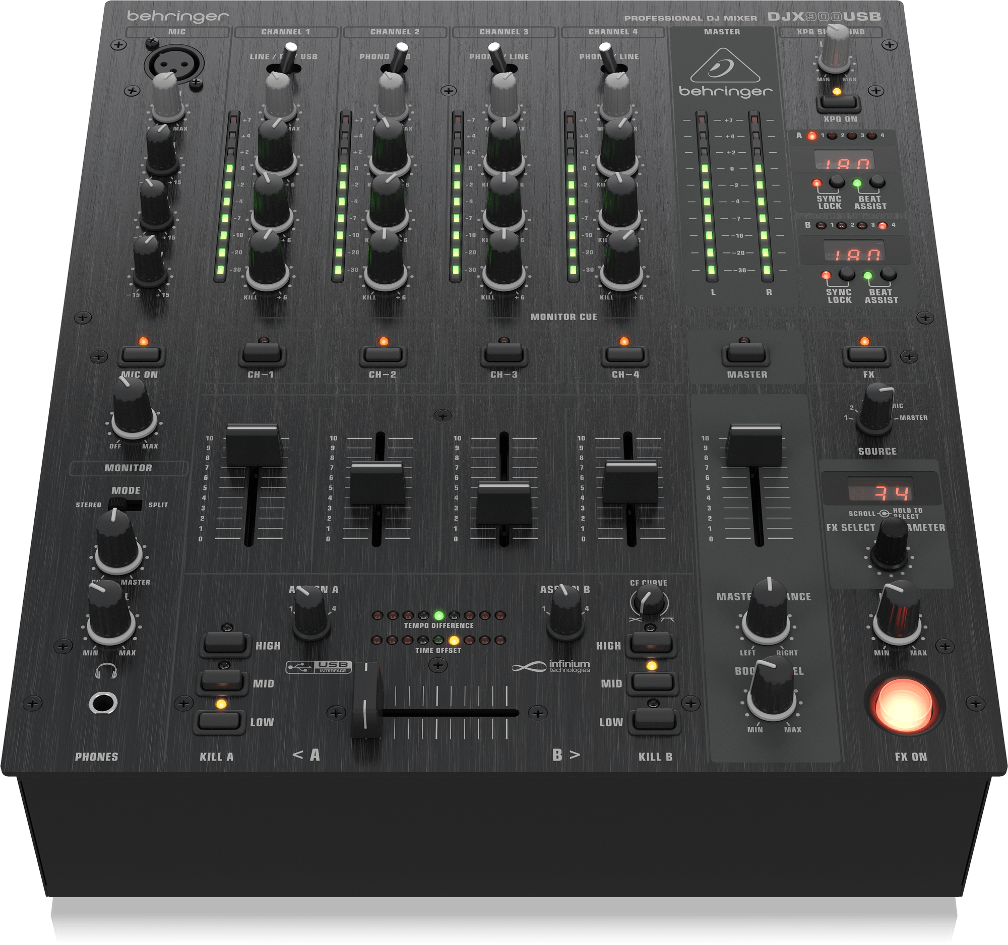 behringer-djx900usb-5-channel-dj-mixer-and-usb-interface-andertons
