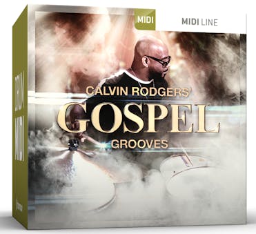 Toontrack Calvin Rodger's Gospel Grooves Drum MIDI Pack