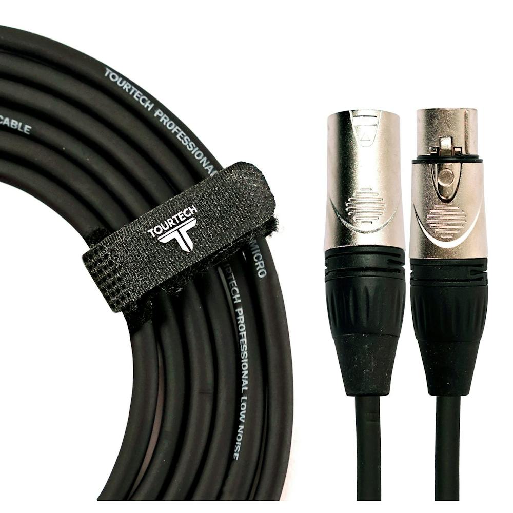 Tourtech 10ft / 3m Deluxe Male Microphone XLR Cable