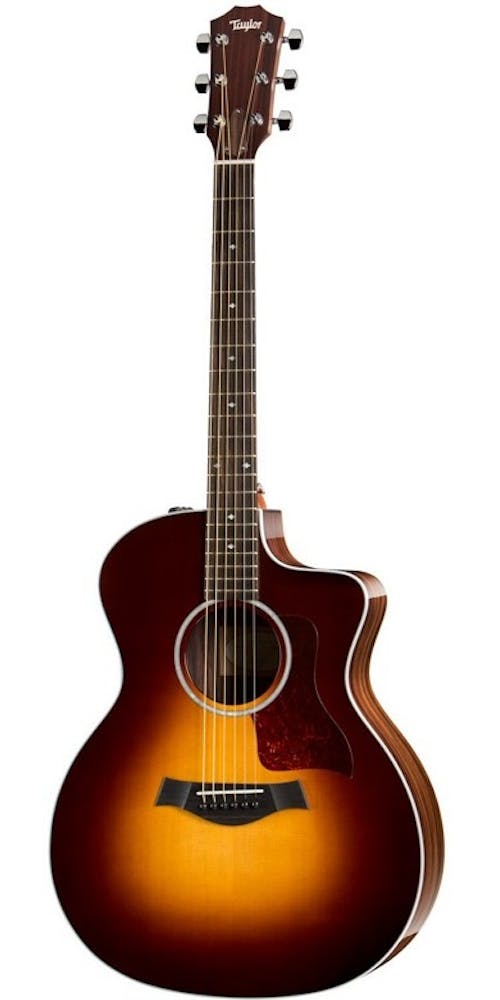 Taylor 214ce-SB DLX Grand Auditorium Electro Acoustic Guitar in Sunburst