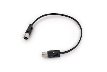 RockBoard FlaX Plug MIDI Cable in Black 30 cm
