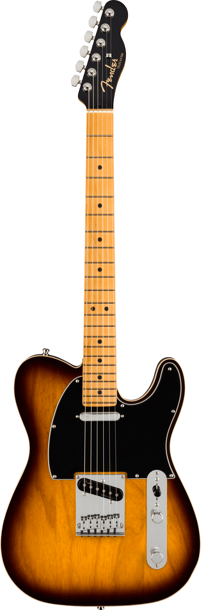 Fender American Ultra Luxe Telecaster Maple Fingerboard 2 Color Sunburst -  Andertons Music Co.