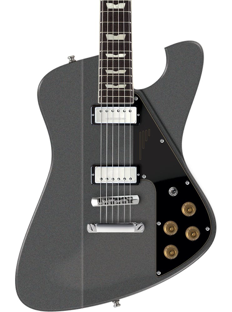 Baum Backwing Electric Guitar in Dark Moon Grey
