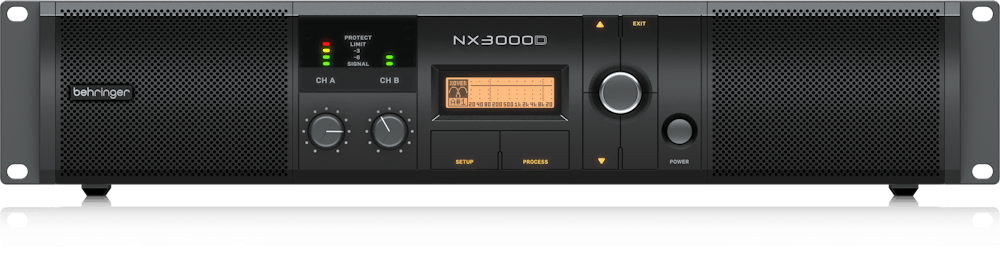 Behringer NX3000D 3000-Watt Class-D Power Amplifier With DSP