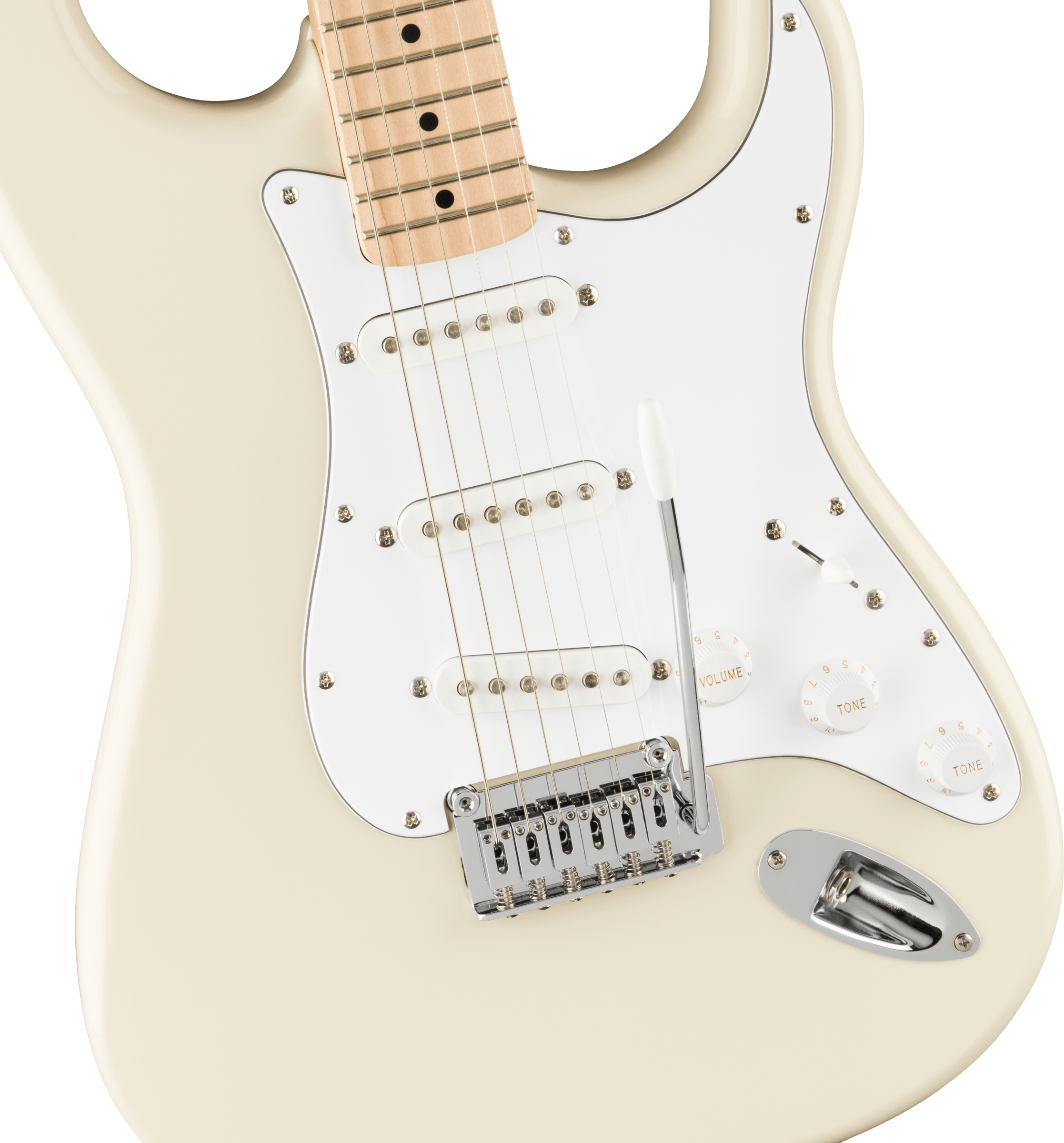 Squier Affinity Stratocaster Electric Guitar in Olympic White - Andertons  Music Co.