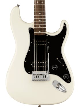 Squier Affinity Stratocaster HH Electric Guitar in Olympic White