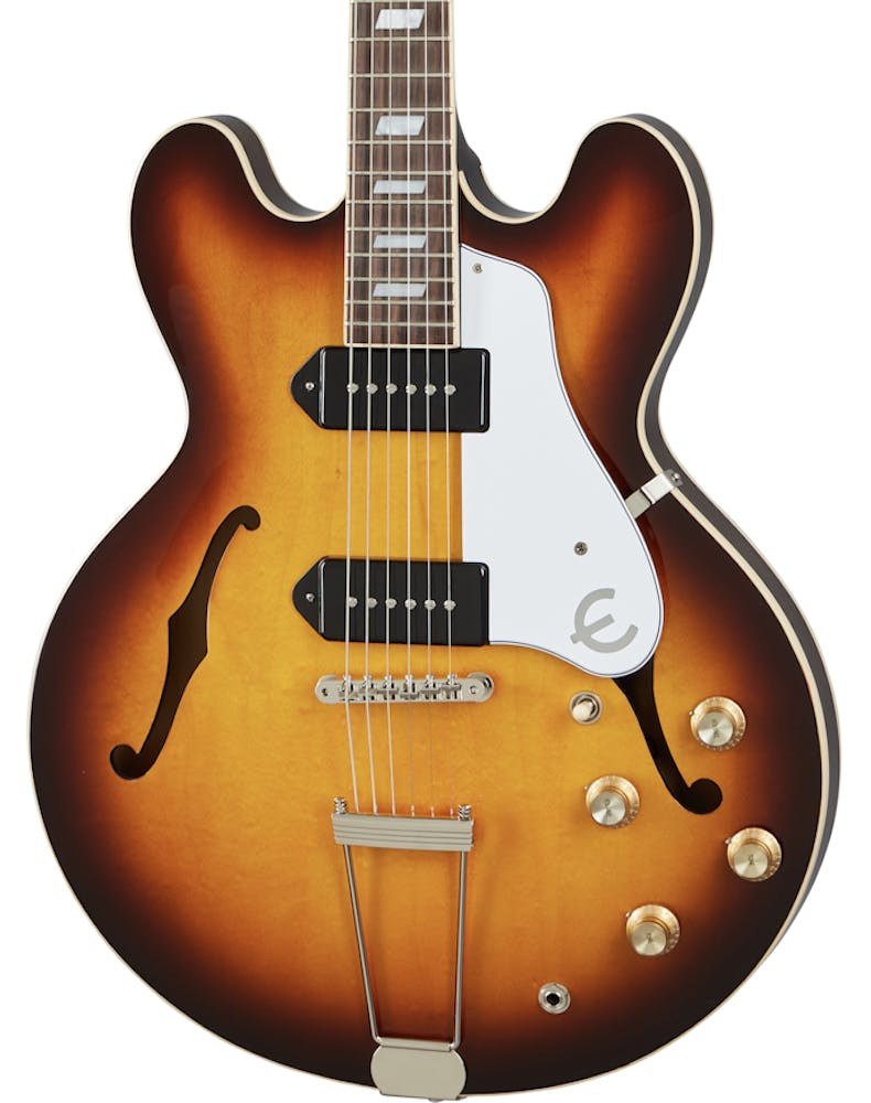 Epiphone USA Collection Casino Hollow Electric Guitar in Vintage Sunburst