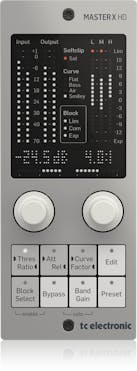 TC Electronic Master X HD-DT Multiband Dynamics Processor Plug-In with Optional Hardware Controller
