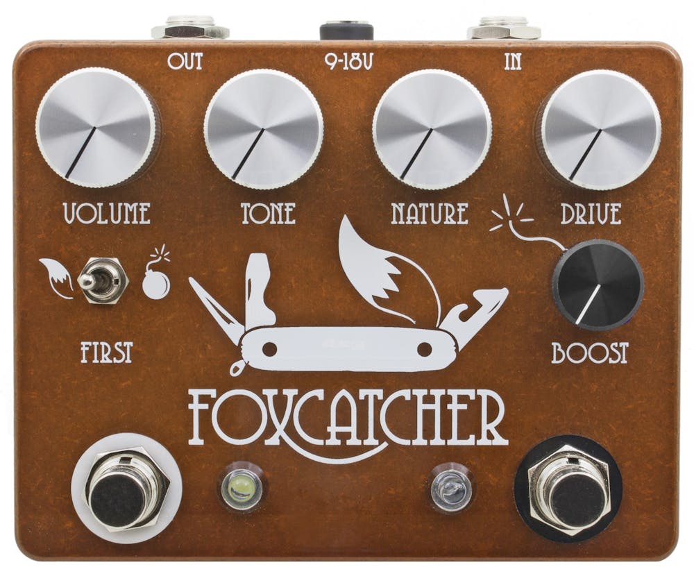 CopperSound Pedals Foxcatcher Overdrive and Boost Pedal