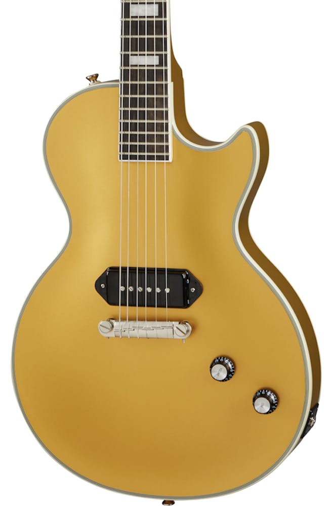 Epiphone Jared James Nichols Signature "Gold Glory" Les Paul Custom in Double Gold Vintage Aged