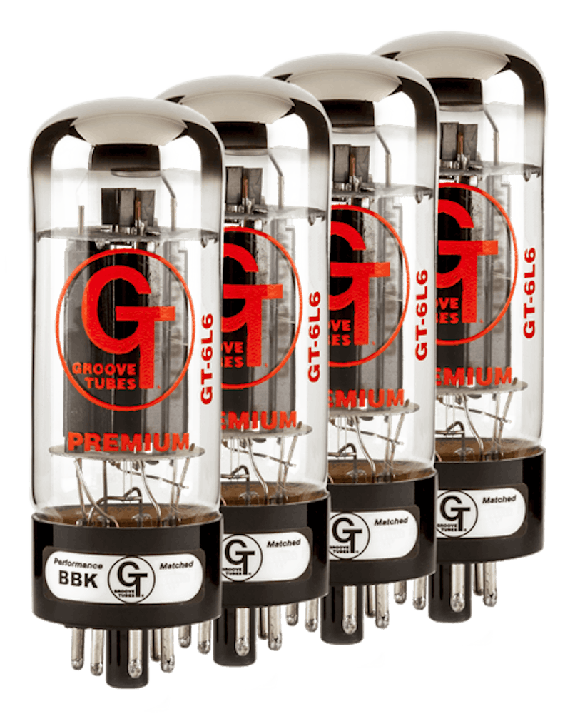 Groove Tubes GT-6L6-S Medium Quartet Amp Tubes