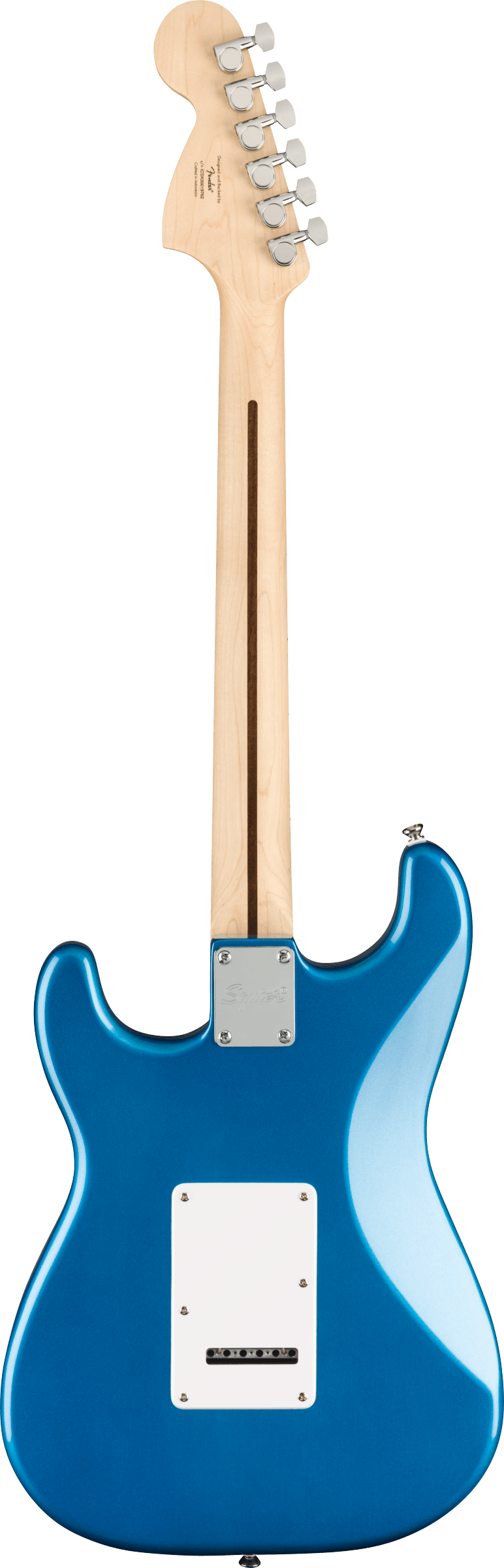 Squier Affinity Stratocaster HSS Pack in Lake Placid Blue with Frontman ...