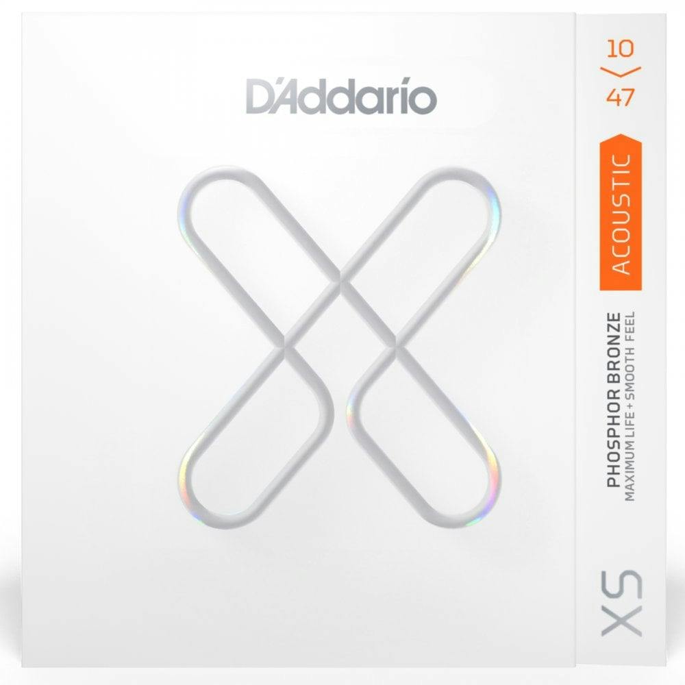 D'Addario XS Phosphor Bronze Extra Light 10-47 Acoustic Strings