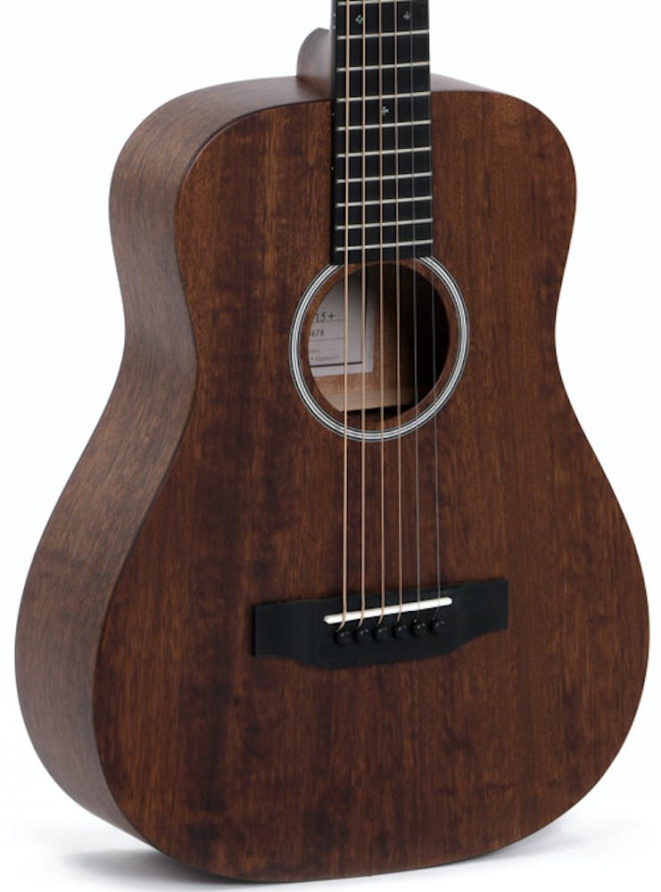 Sigma TM-15 Mahogany Travel Acoustic Guitar Satin Natural
