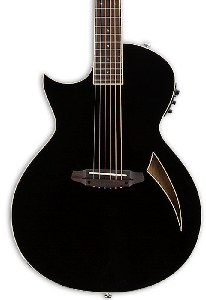 ESP LTD TL-6 Electro Acoustic in Black Left Handed