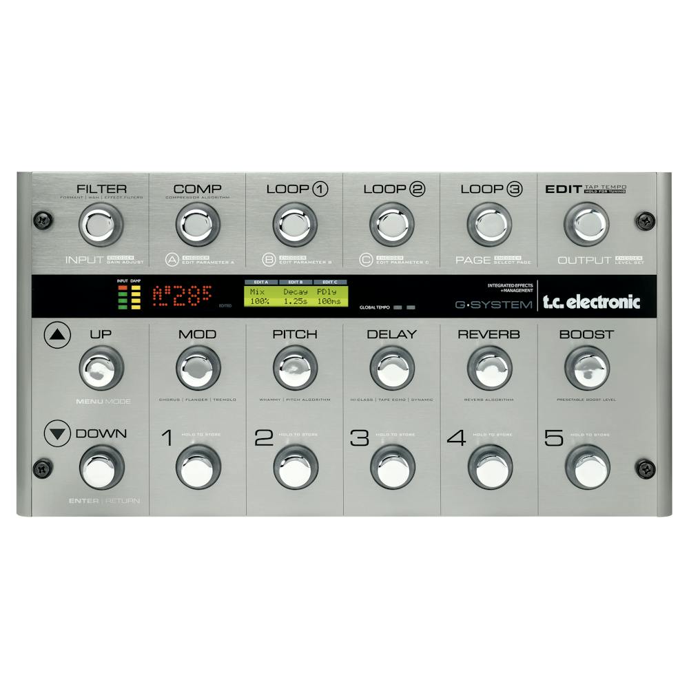 B Stock : TC Electronic G-SYSTEM Guitar Multi-Effects Processor
