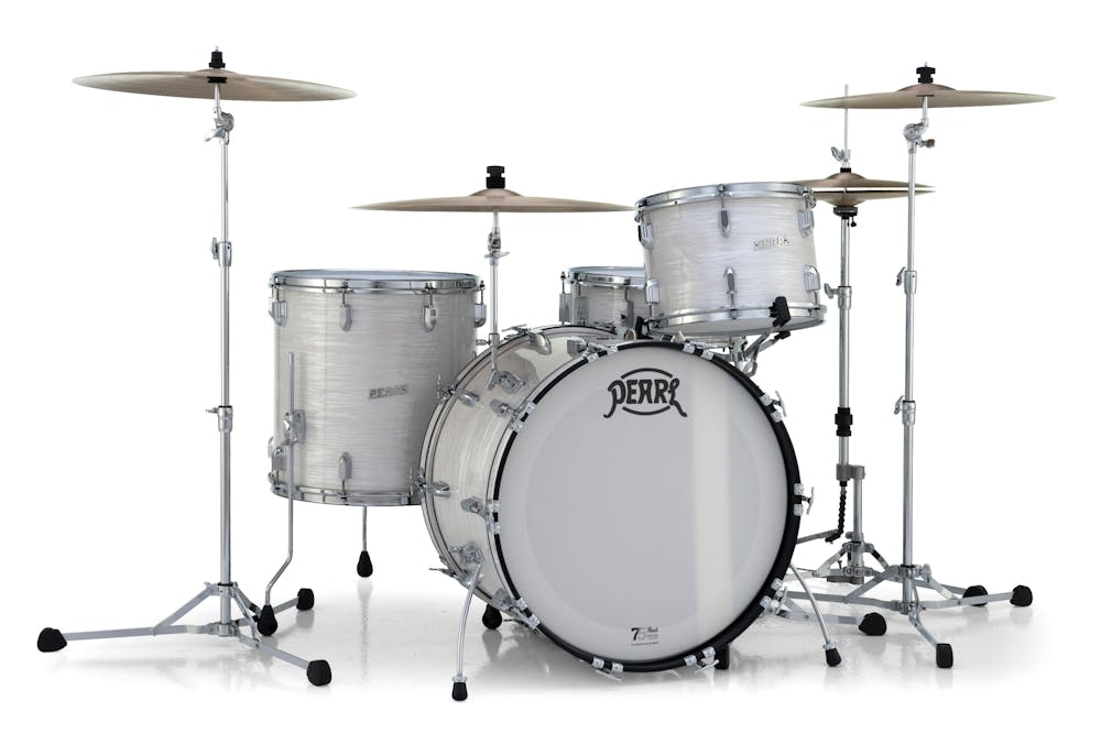 Pearl President Series Phenolic 3 Piece Limited Edition Shell Pack 22x14, 16x16, 13x9 in Pearl White Oyster