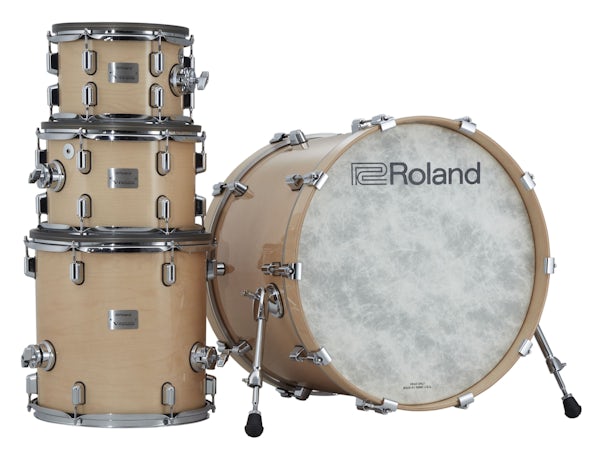 Roland V Drums Acoustic Design Kit Vad706 Gloss Natural Finish 
